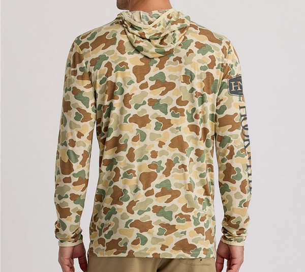 Lightweight Long Sleeve Bamboo Hoody (Vintage Camouflage) – HookNHide