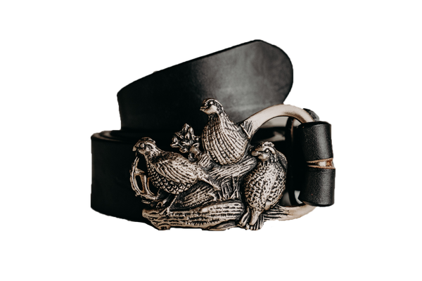 Round buckle wide hole belt – Little Jamie