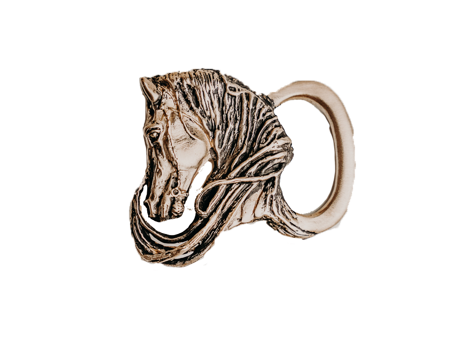 Horse Head Majestic Buckle