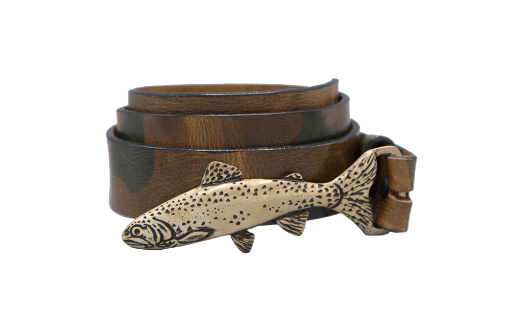 Montana Camouflage Belt Strap 1-1/4" width