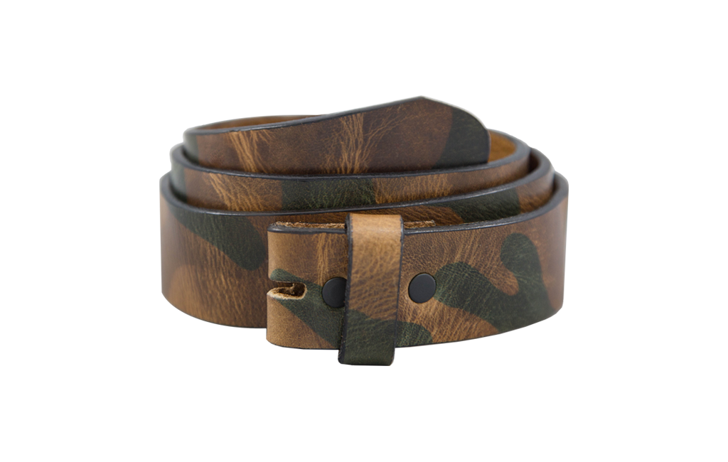 Montana Camouflage Belt Strap 1-1/4" width