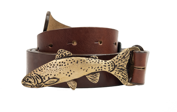 Rainbow Trout HookNHide Belt Buckle Bottle Opener