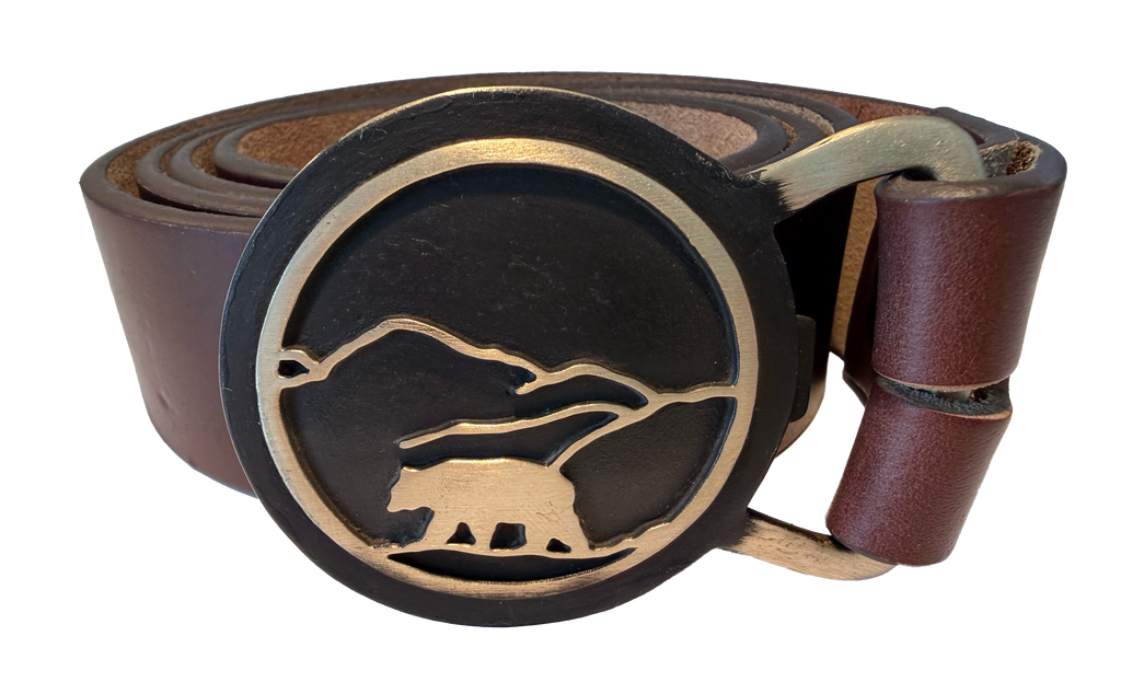 Bear Shadow Festival Buckle (Black)