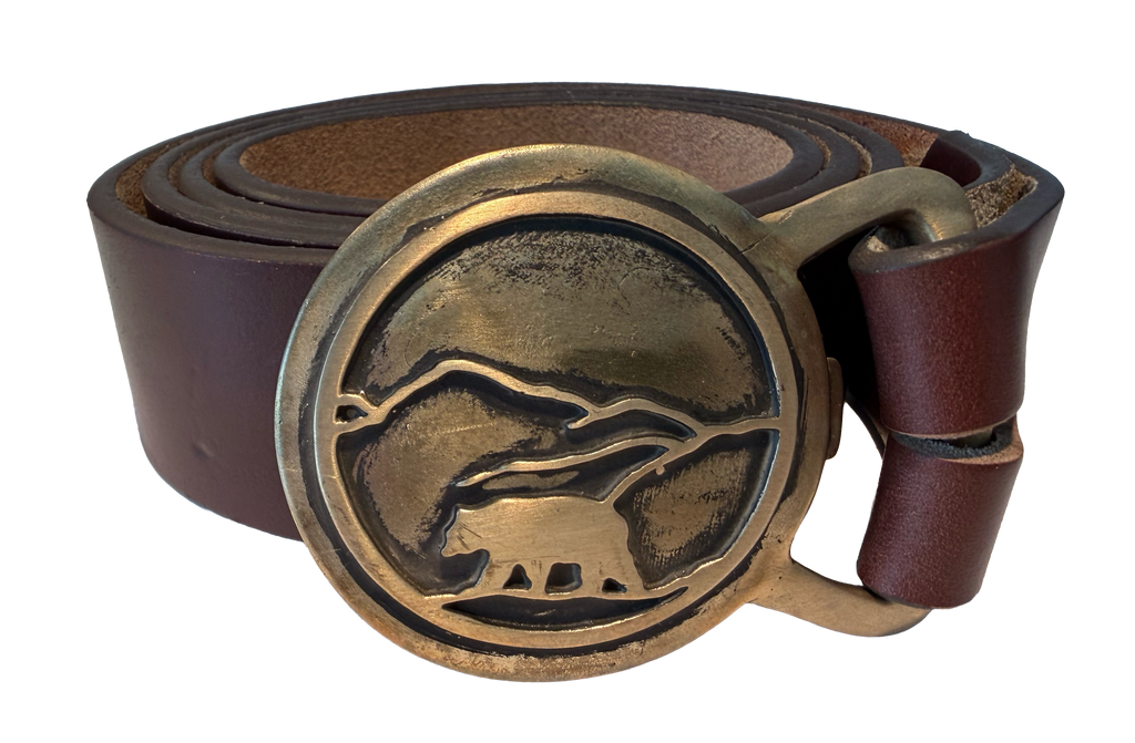 Bear Shadow Festival Buckle (Rustic)