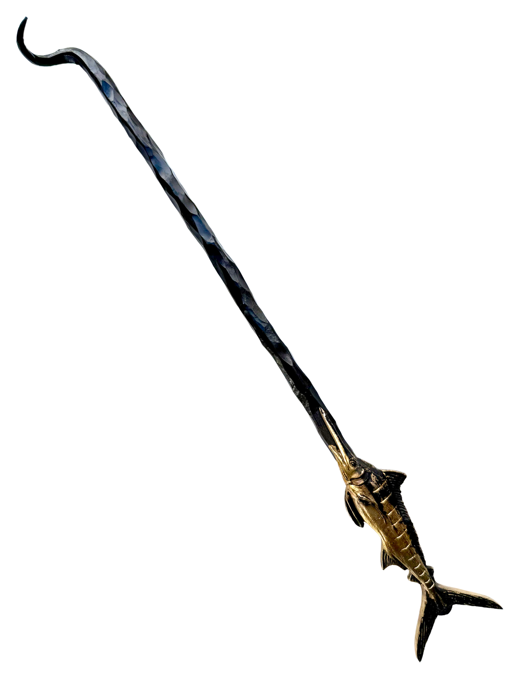 A HookNHide Blue Marlin steak flipper.