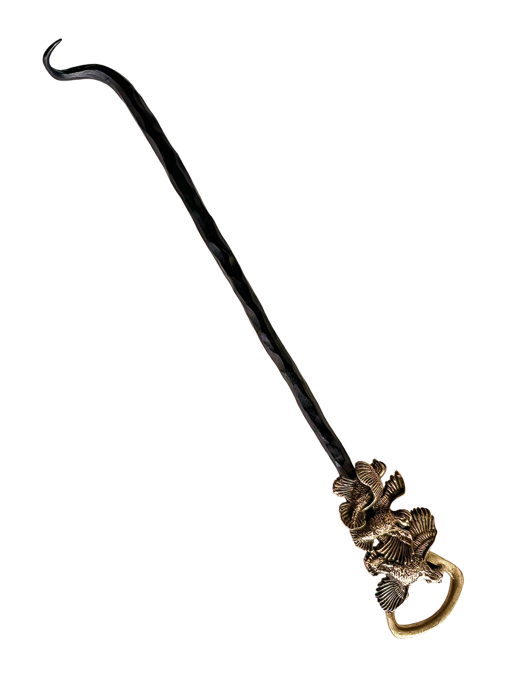 A HookNHide Bobwhite Quail Covey steak flipper.