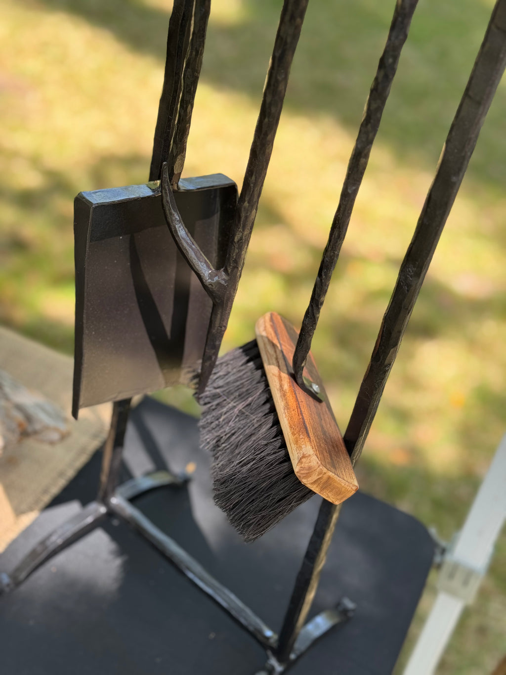 Oyster Shell Fireplace Set