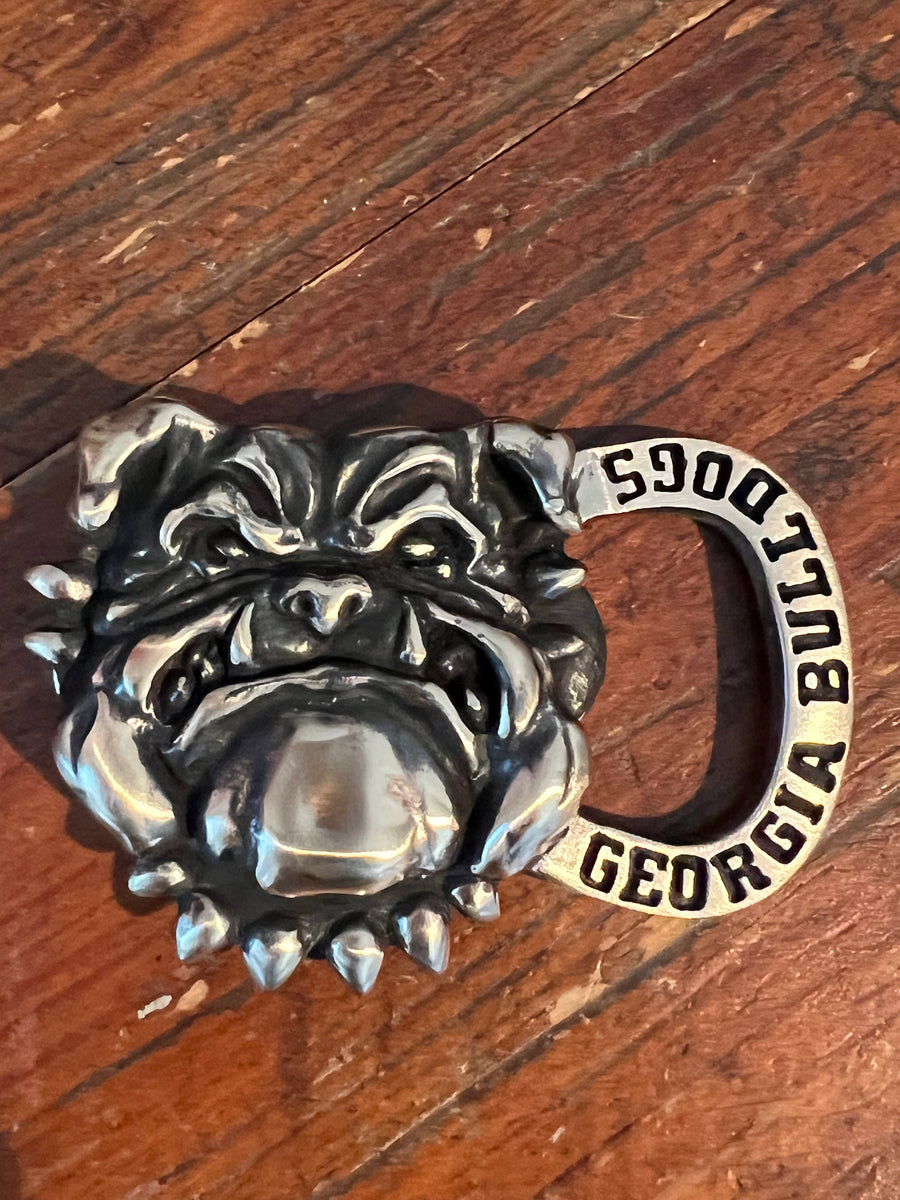 Georgia Bull Dog Buckle