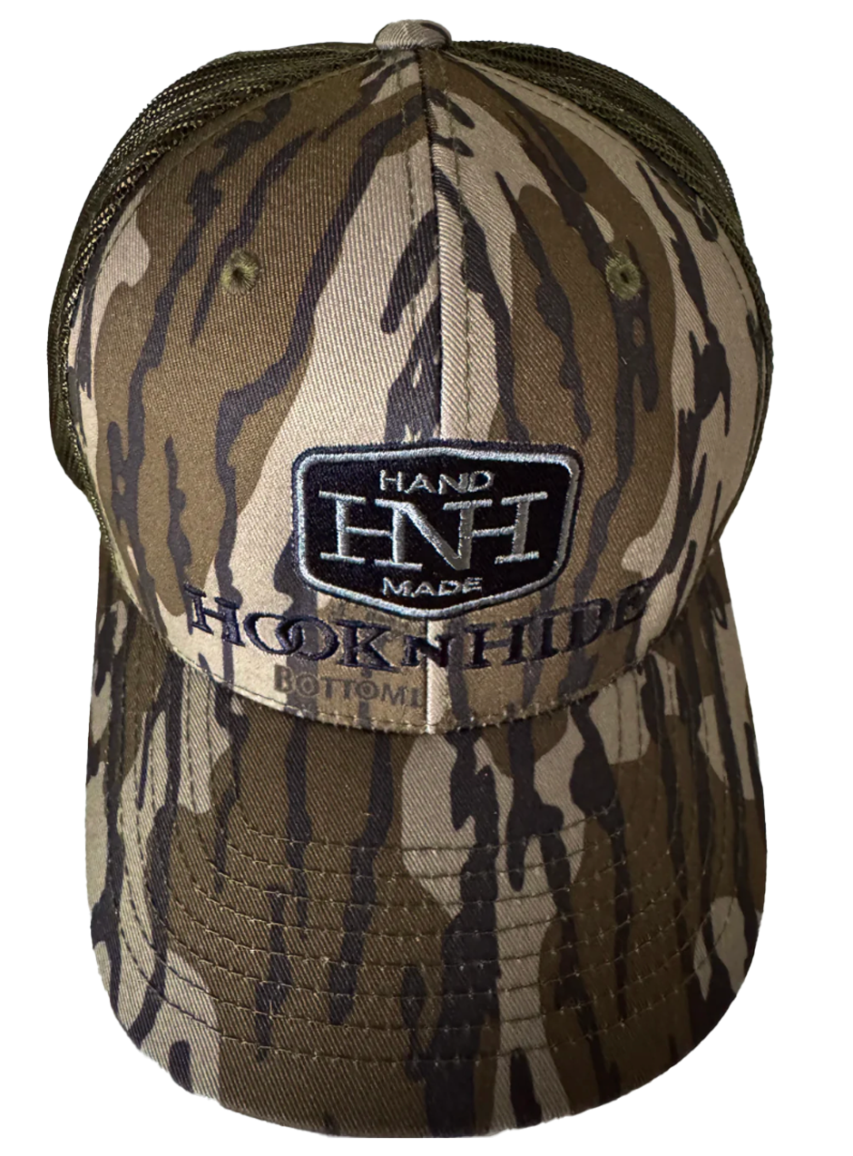 Mossy Oak Bottom Land Camouflage Trucker Hat