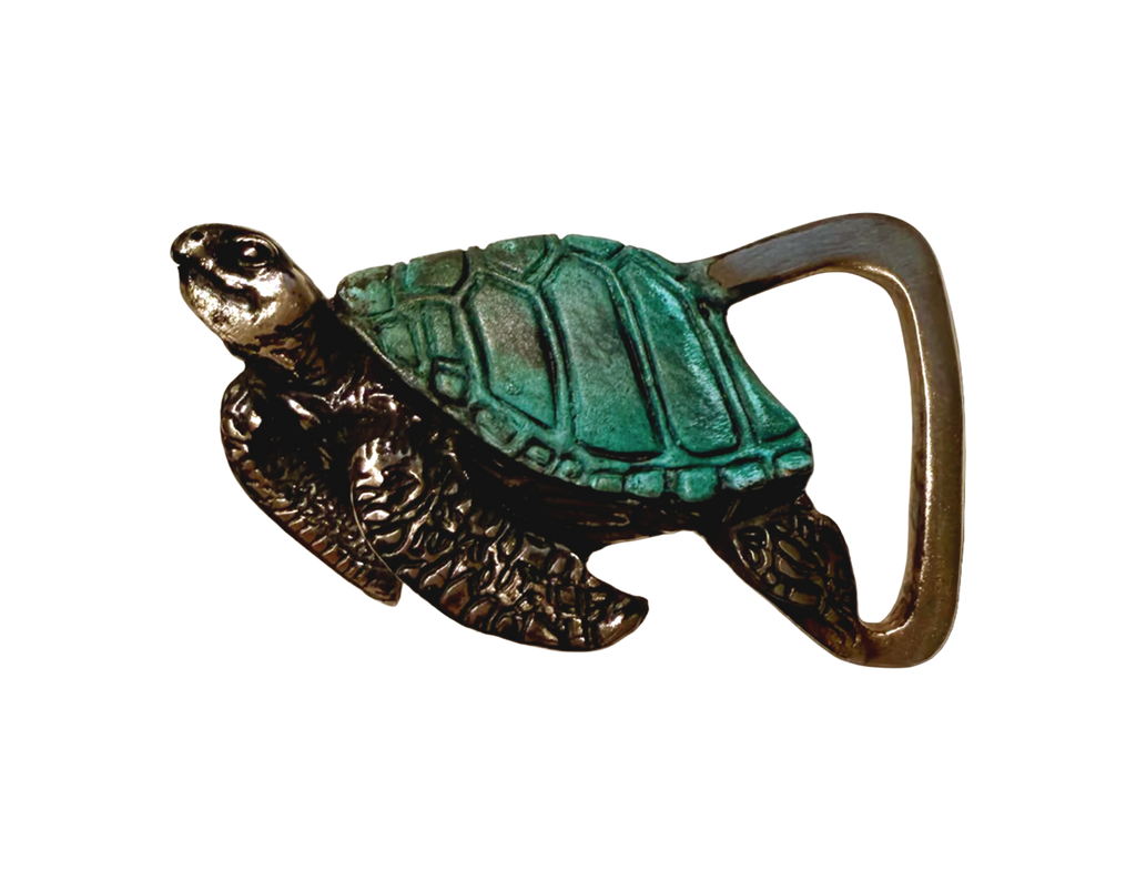 Sea Turtle (In Motion-Patina)