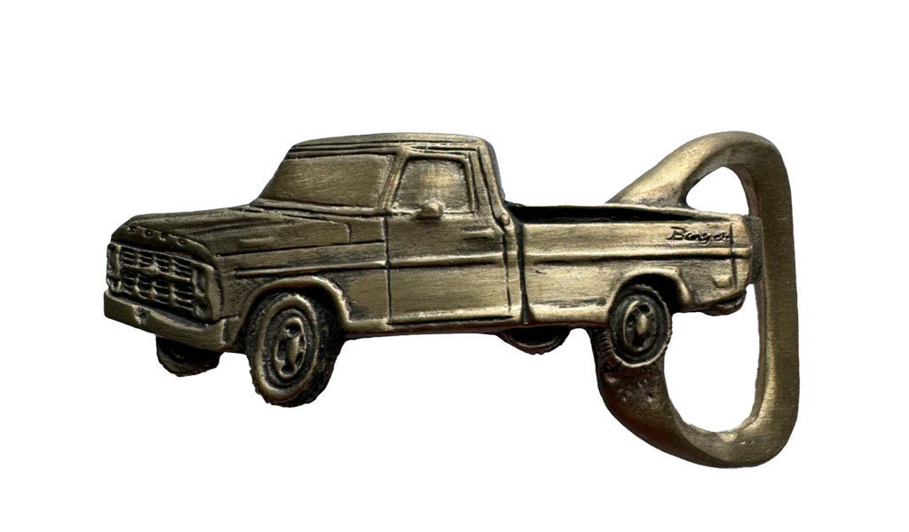Classic Pickup Truck Buckle