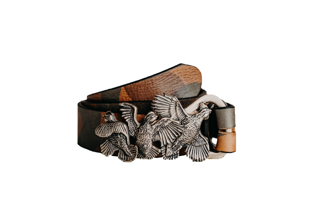 ribbon gather rib blouson 【PELLICULE】 Bobwhite Quail Covey Rise Buckle – HookNHide
