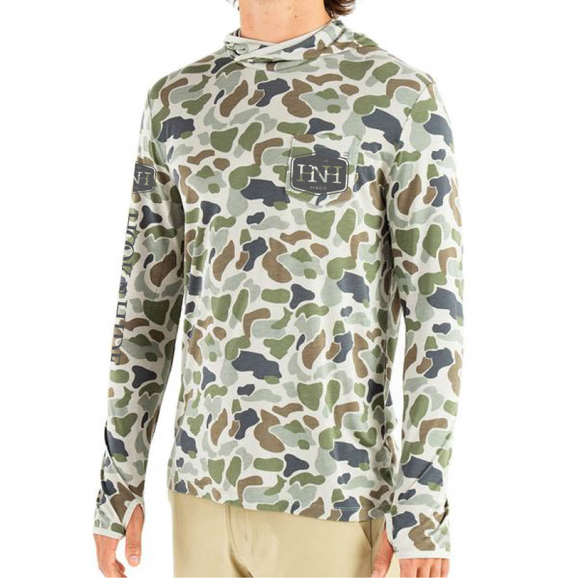 Bamboo camo hoodie online
