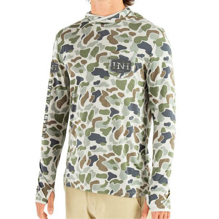Lightweight Longsleeve Bamboo Hoody (Classic Camouflage)