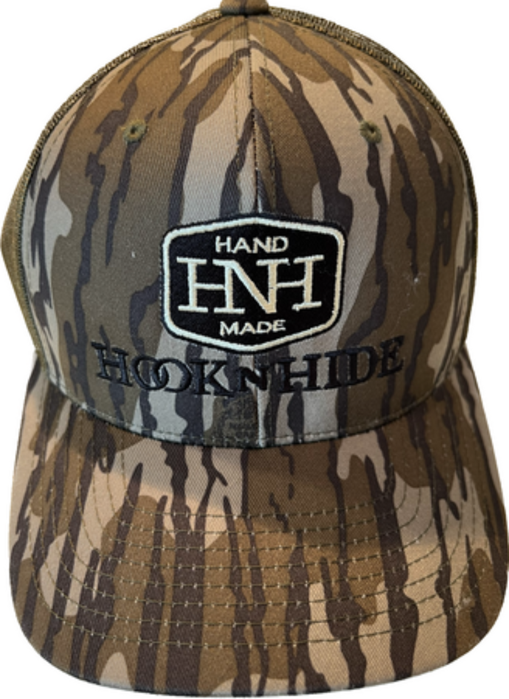 Mossy Oak Bottom Land Camouflage Trucker Hat