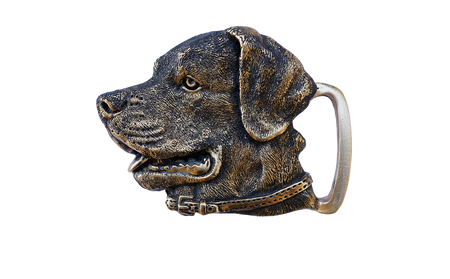 Labrador Retriever Buckle (Shady)